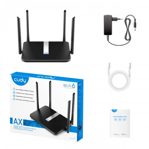 Cudy X6 AX1800 1800mbps Dual Band Smart Wi-Fi 6 Router - Image 5