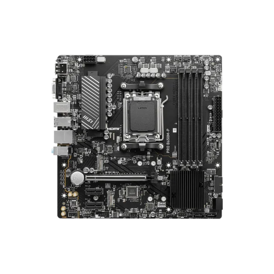 MSI PRO B650M-P AM5 Micro-ATX Motherboard - Image 2
