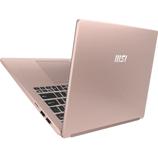 MSI Modern 14 C12MO Intel Core I3-1215U 12thGen 16GB DDR4 3200MHz RAM 512GB NVMe PCIe Gen3 SSD 14 Inch FHD Beige Rose Laptop - Image 3