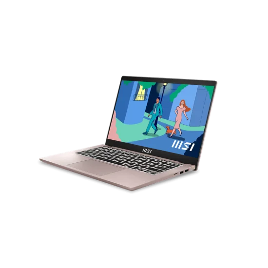 MSI Modern 14 C12MO Intel Core I3-1215U 12thGen 16GB DDR4 3200MHz RAM 512GB NVMe PCIe Gen3 SSD 14 Inch FHD Beige Rose Laptop - Image 5