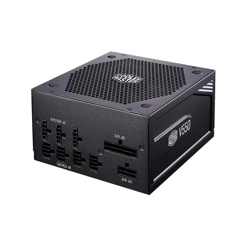 Cooler Master V550 GOLD 550W ATX Semi-Fanless Full-Modular Power Supply - Image 4