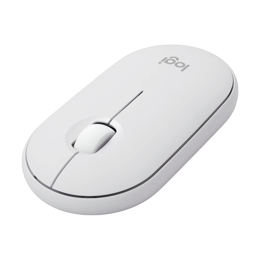 Logitech Pebble 2 Tonal White Bluetooth Keyboard & Mouse Combo - Image 4