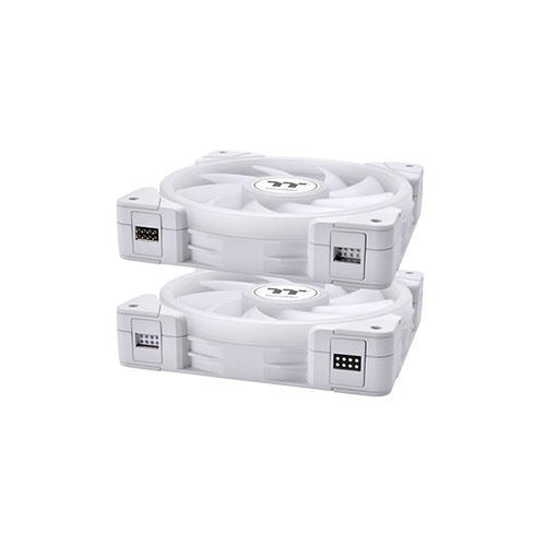 THERMALTAKE SWAFAN EX12 ARGB SYNC PC COOLING FAN WHITE (3-FAN PACK) - Image 3