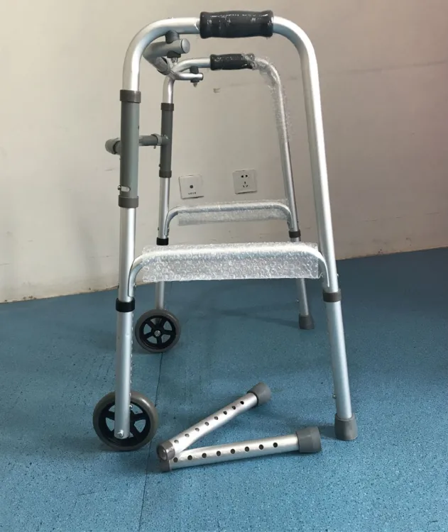 Light Weight Height Adjustable Foldable Walker for old age people Patients Men Women & Adults - Image 3