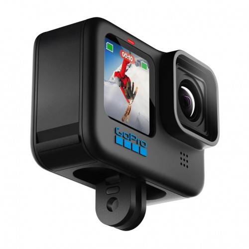 GoPro HERO10 Black 23MP 5.3K Ultra HD Waterproof Touch Screen Action Camera with Accessories Bundle - Image 3