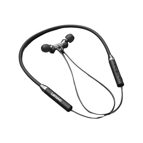 Lenovo HE05 Bluetooth Neckband Earphone Black - Image 2