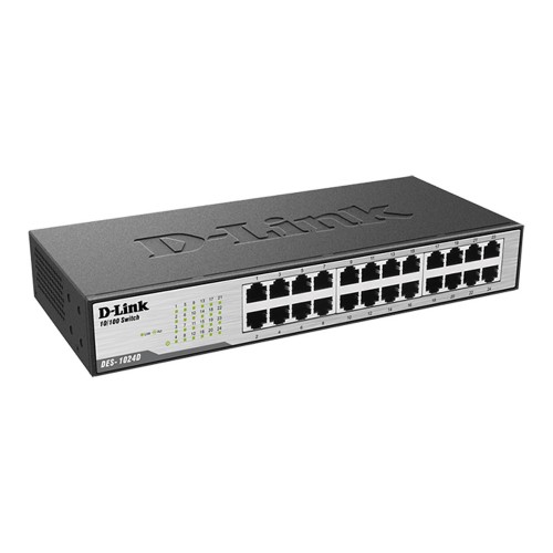 D-Link DES-1024D 24-Ports 10/100 Fast Ethernet Unmanaged Rack Mount Switch - Image 2