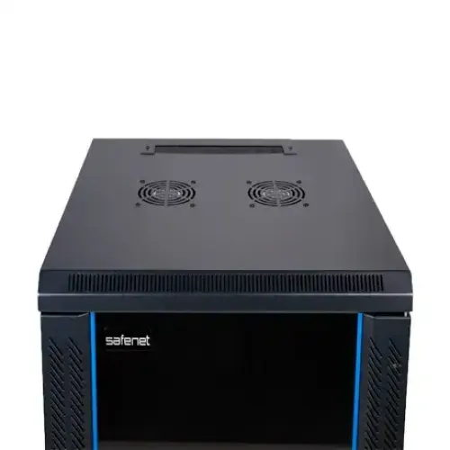 Safenet 9U Wall Mount Network Cabinet with PDU - Image 4