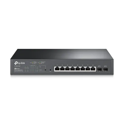 TP-Link TL-SG2210MP JetStream 10-Port Gigabit Smart Switch with 8-Port PoE+ - Image 2