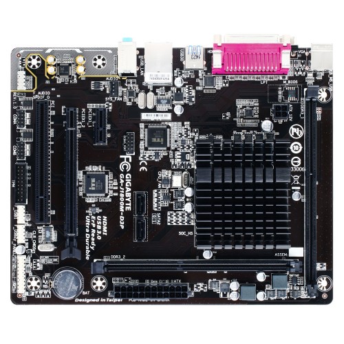GIGABYTE GA-J1800M-D3P Motherboard with Built In 2.41Ghz DDR3 Celeron Processor - Image 2