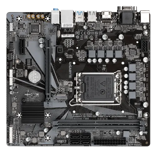 GIGABYTE H610M H V2 DDR4 Micro ATX Motherboard - Image 4