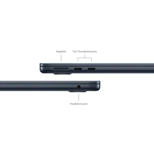 Apple MacBook Air 13 inch M3 Chip (2024) Liquid Retina Display 8GB RAM 256GB SSD Midnight - Image 6