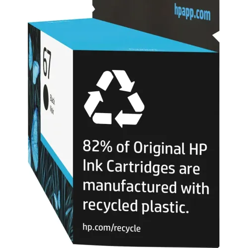 HP 67 Black Original Ink Cartridge - Image 3