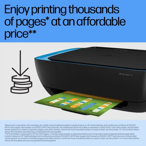 HP Ink Tank 319 All-in-One Color Printer - Image 4