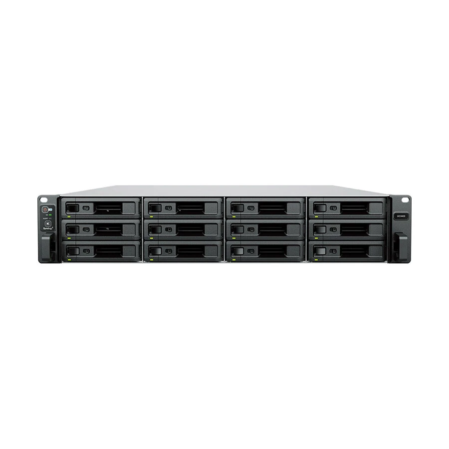 Synology UC3400 12 Bays NAS Storage Rackmount