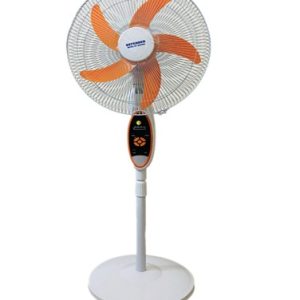 Defender Rechargeable AC/DC Stand Fan 18" with Remote