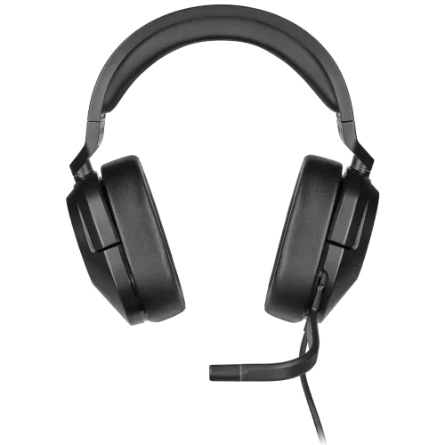 Corsair HS55 Stereo 3.5mm Wired Gaming Headphone Carbon - Image 3