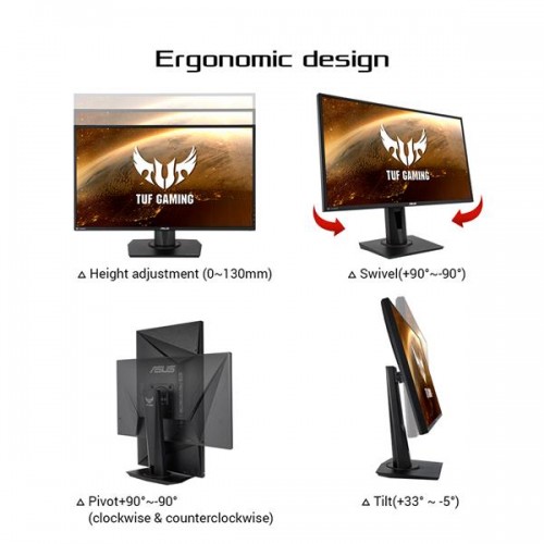 ASUS TUF Gaming VG279QM 27" HDR Gaming Monitor - Image 4