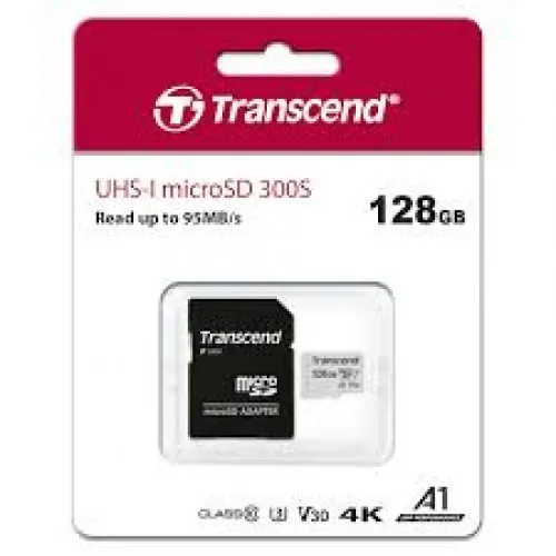 Transcend 64GB 100Mbps SDXC/SDHC UHS-I SD 300S Memory Card - Image 2