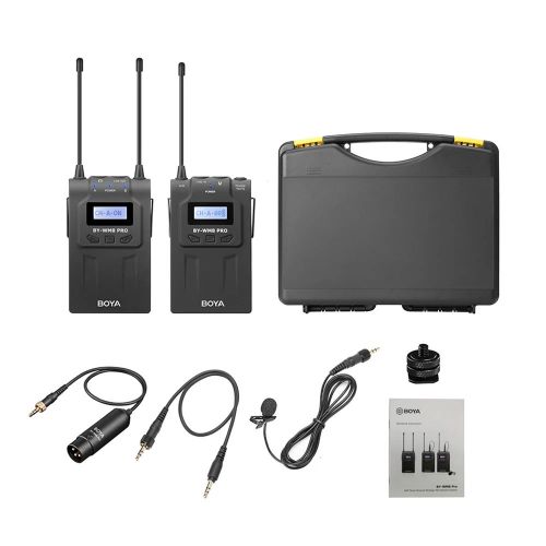 Boya BY-WM8 Pro-K1 UHF Dual Channel Wireless Microphone System - Image 3