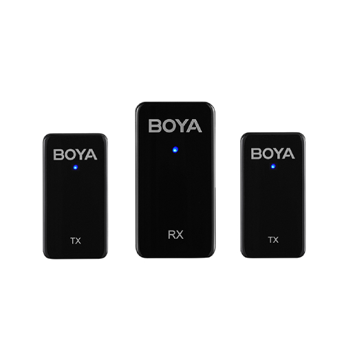 Boya BY-Wmic5-M2 Ultracompact 2.4GHz Dual-Channel Wireless Microphone System - Image 2