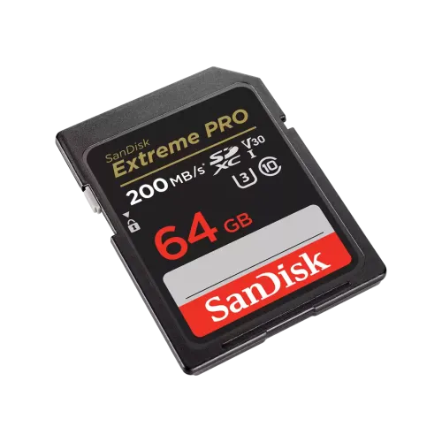 SanDisk Extreme PRO 64GB 200mbps SDXC UHS-I Memory Card - Image 2