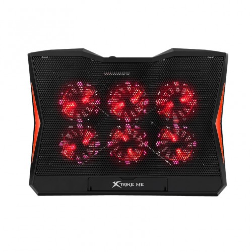 Xtrike Me FN-811 Red Backlit Laptop Cooler - Image 2