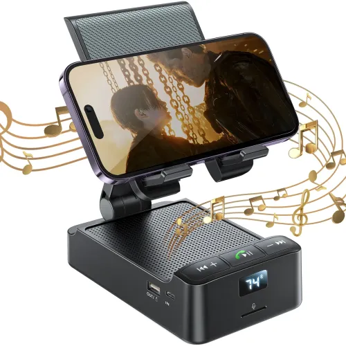 Joyroom JR-MH01 3 in 1 Bluetooth Speaker with Phone Holder - Image 2