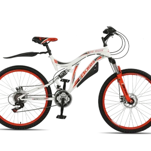 Boss White ice Bike