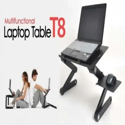T8 Multifunctional Folding Laptop Table - Image 2