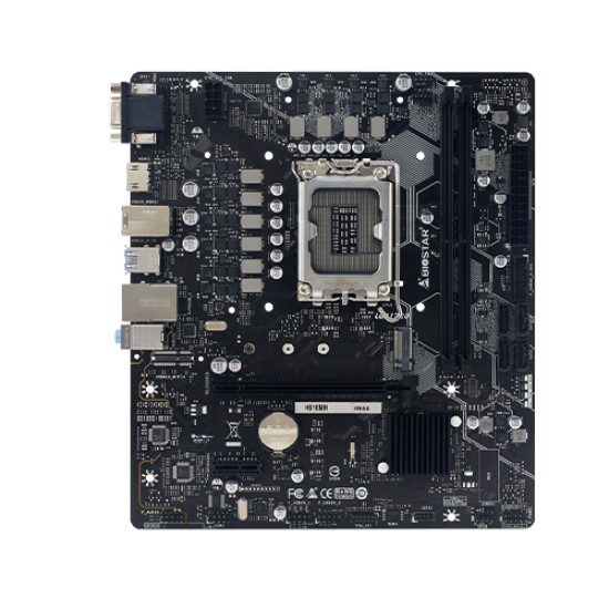BIOSTAR H610MH 12TH & 13TH GEN MICRO ATX INTEL MOTHERBOARD - Image 3