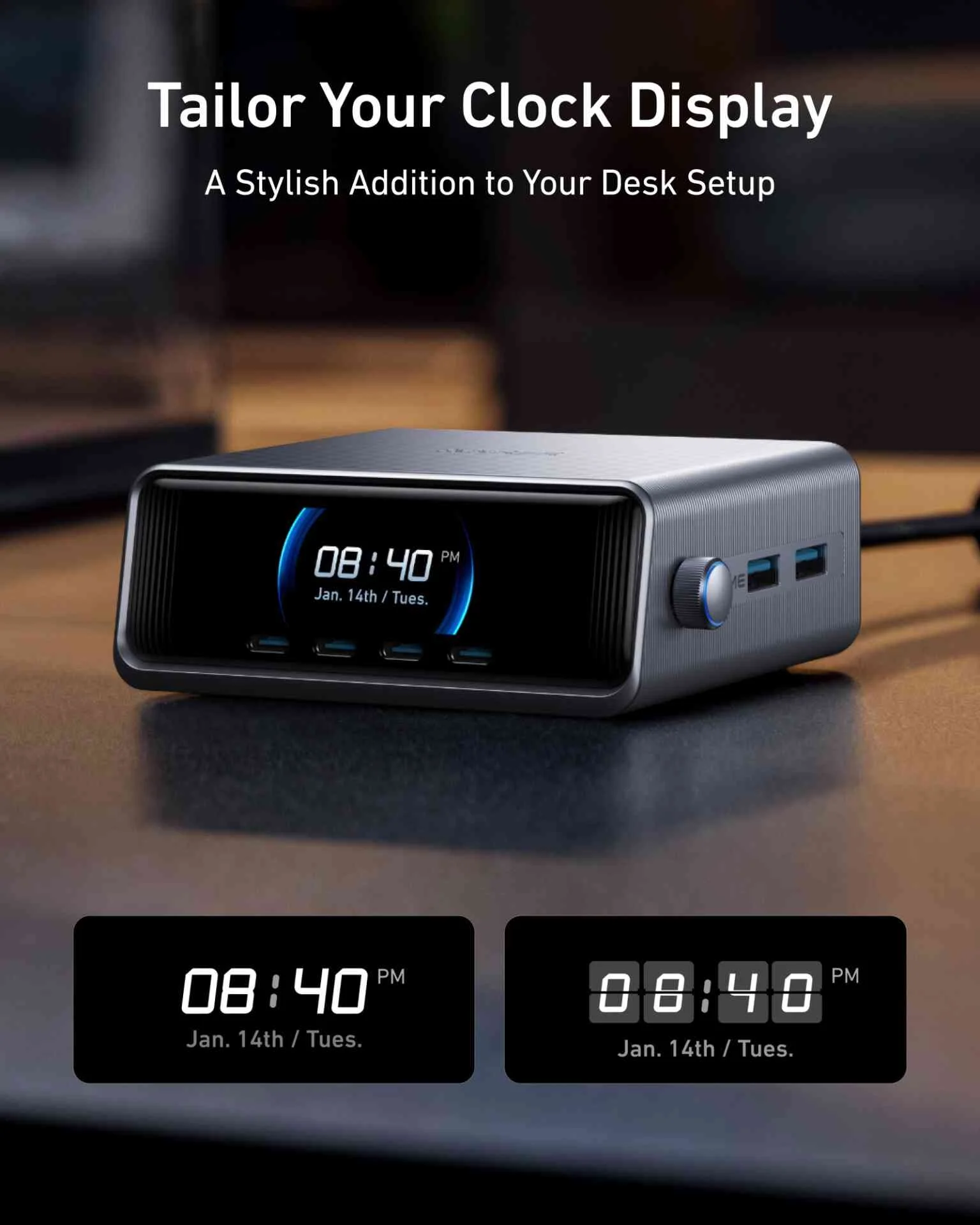 Anker Prime Charger (250W, 6 Ports, GaNPrime) - Image 5