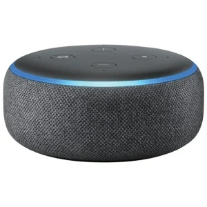 Amazon Echo Dot 3rd Gen Smart Speaker with Alexa – Charcoal