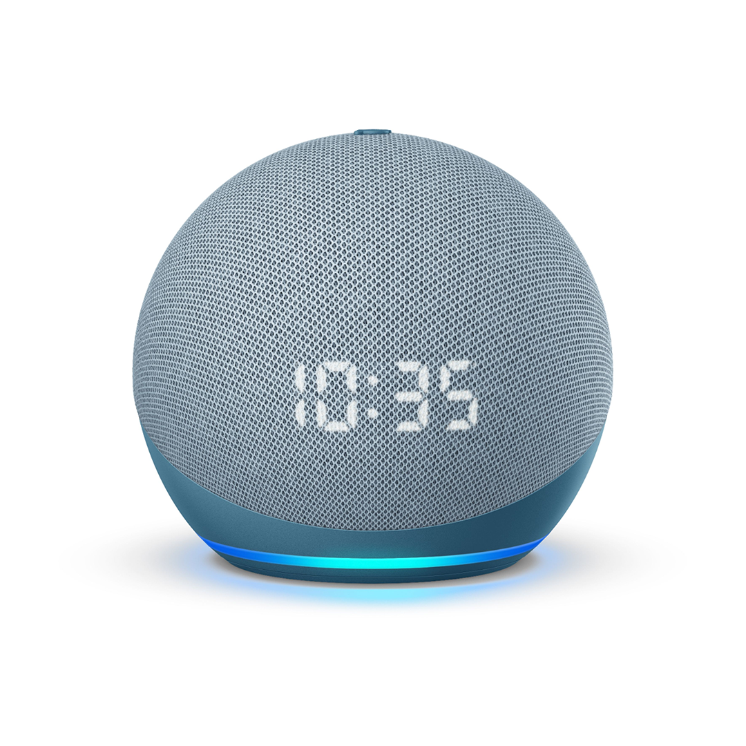 Amazon Echo Dot 4th Gen Smart speaker with clock and Alexa – Twilight Blue - Image 2
