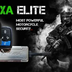 NEXA ELITE – PREMIUM MOTORCYCLE SECURITY – GPS TRACKER + TASSLOCK RADBI