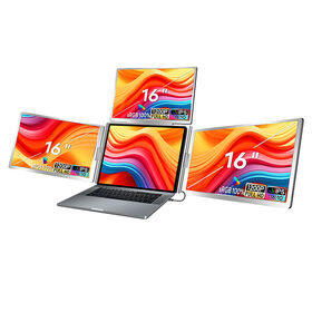 Portable Quad Monitor –Full HD (Triple Screen Extension for Laptop) - Image 3