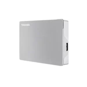 Toshiba Canvio Flex 4TB USB 3.2 Type-C External HDD - Silver